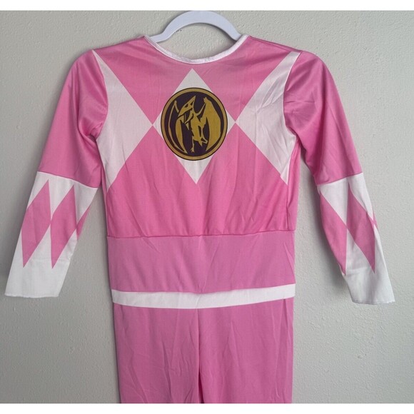 🔥 VINTAGE ORIGINAL 🔥 1994 Power Rangers Pink Kimberly Costume With Gloves - Picture 8 of 15